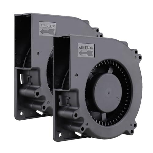 GDSTIME シロッコファン 2PCS 120mmx32mm 12V DC 冷却 送風機 排気ファ...