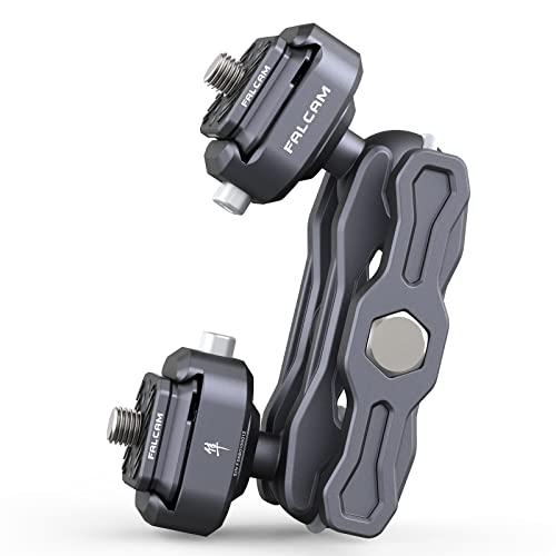 ULANZI F22マジックアーム クイックリリース ダブル ボールヘッド 1/4インチネジ 多機能...