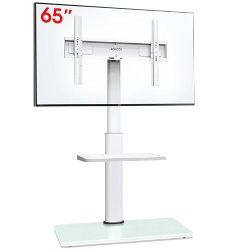 AOKCOS テレビスタンド 壁寄せテレビスタンド 32〜65インチ対応 テレビ台 首振り可 チルト...