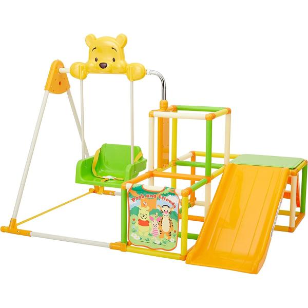 野中製作所 くまのプーさん おりたたみキッズパークEX プラス オレンジ 大 4381