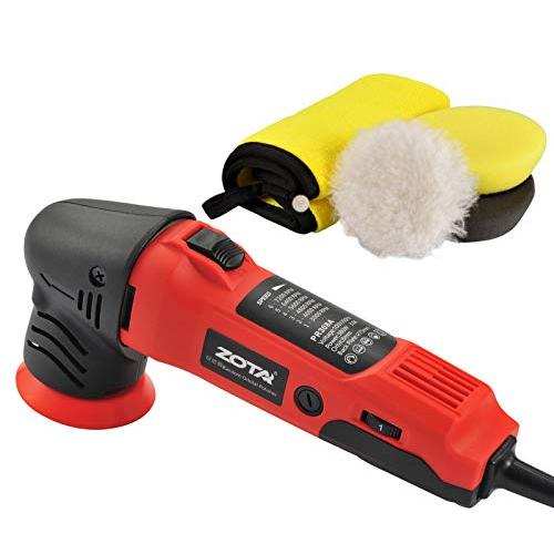 ZOTAポリッシャー75mm小型 ランダムオービタル式100V六段変速 3000-7200RPM 恒...
