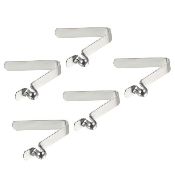 PATIKIL 7x6mm カヤックパドルスナップ 5個入り ポールプッシュボタン スプリングクリッ...