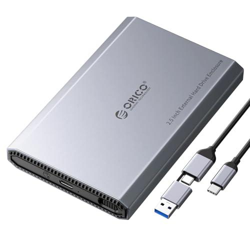 【互換品】 ORICO アルミ 2.5インチ HDD ケース USB C 3.2 GEN 2接続 2...