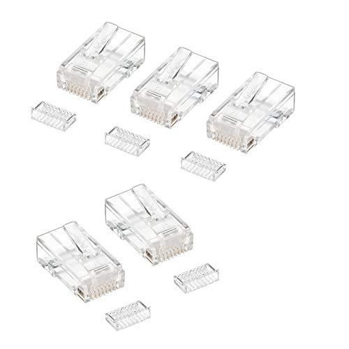 サンワサプライSanwa Supply RJ-45コネクタ単線用 10個入り ADT-RJ45-10...