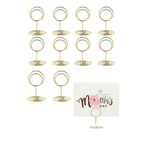 YFFSFDC メモクリップ 10個入りポップスタンド メモホルダー メモスタンド値札立て パン屋 ...