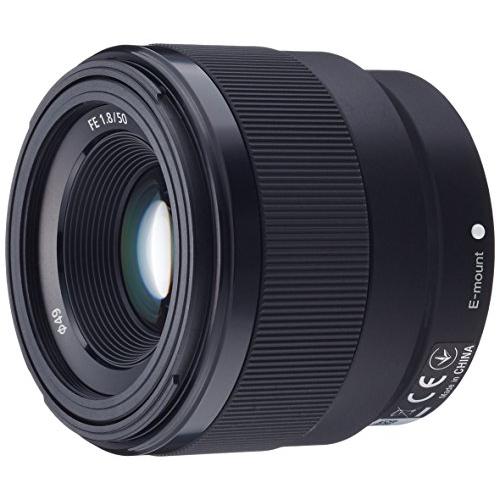 SONYソニー 標準単焦点レンズ フルサイズ FE 50mm F1.8 デジタル一眼カメラαEマウン...