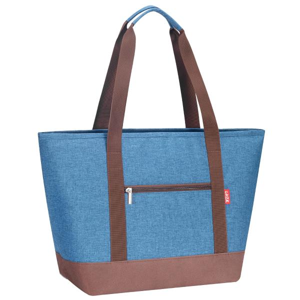 LHZK 保冷バッグ エコバッグ 折りたたみ式 トートバッグ ランチバッグ 28L大容量 クーラーバ...