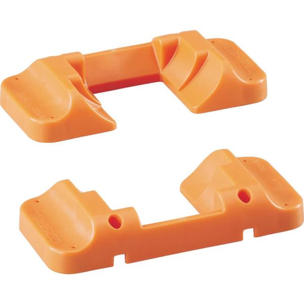 トラスコ中山TRUSCO 75パイ/100パイキャスター用車止めとめたろう 2個1組 CH75100...