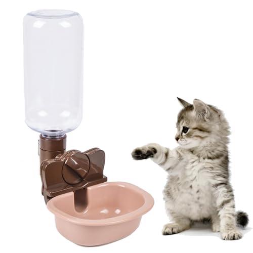 DFsucces ペット給水器 犬 猫 水飲み器 取付型 水飲み ペットボトル 使用可能 ウォーター...
