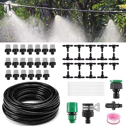 Modfied 自動散水セット、噴霧ノズル、DIY灌漑システム、調整可能なドリッパー 散水用具 散水...