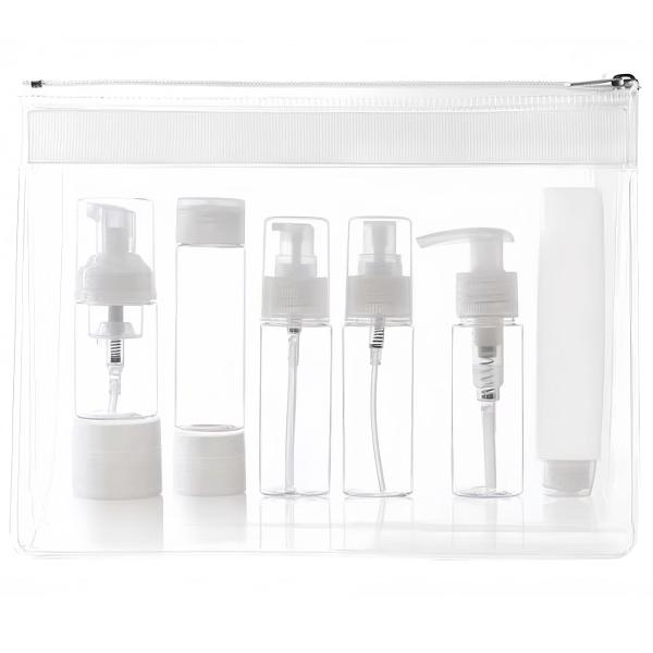 トラベルボトル トラベルセット 8個 小分けボトル 詰め替え容器 旅行用セット トラベルアクセサリー...