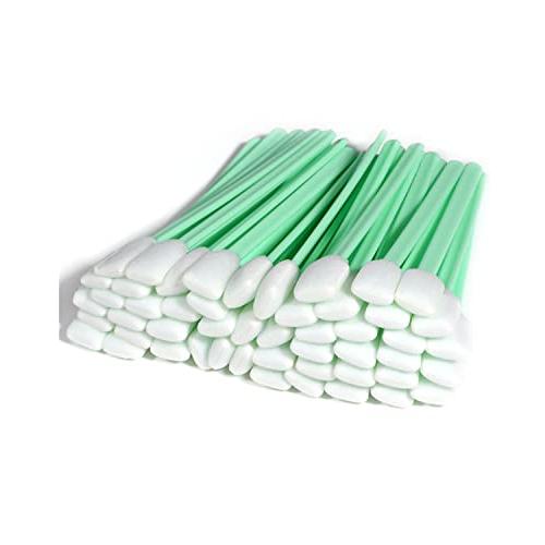 LIKENNY 工業用綿棒 スポンジスティック フォームチップ綿棒 50本入り 隙間ブラシ 先端洗浄...