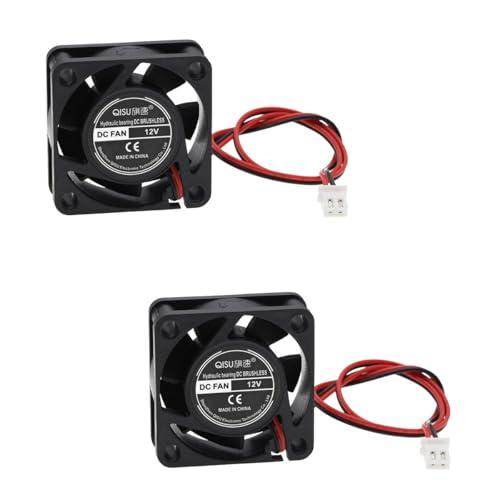 PENGLIN 2PCS 冷却ファン 4015 12V スリーブベアリング 3Dプリンタファン 40...