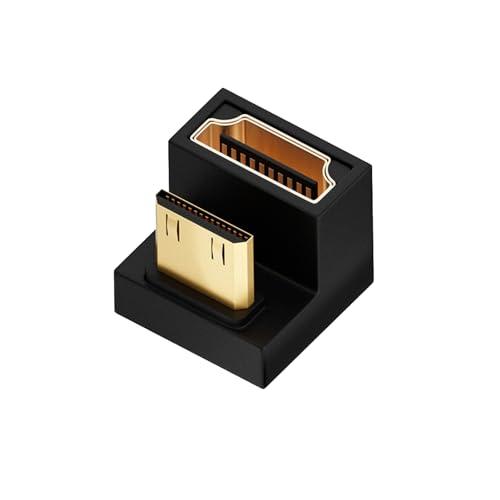 【互換品】 ミニhdmi to hdmi u字アダプタ mini H DMI変換 アダプター 180...