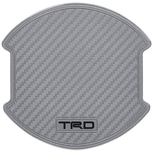 ティーアールディーTrd MS010-00029 ドアハンドルプロテクター シルバーカーボン調 2枚...