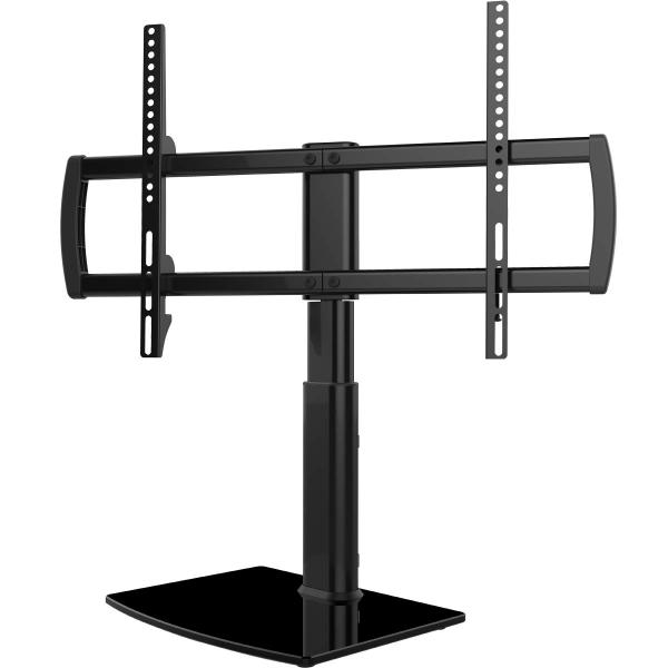 ユニバーサルスウィールテレビスタンド/ベーステーブルスタンド、32?65インチテレビ、90度回転、4...