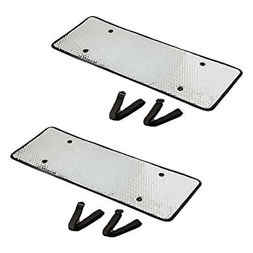 アイメディア エアコン室外機カバー 室外機パネル 2枚組 遮熱パネル 日よけパネル アルミフィルム ...