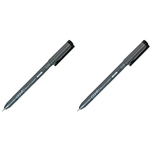 2本セット コピック マルチライナー （ブラック） 0.03mm