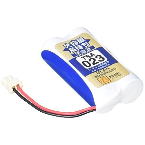 ELPA エルパ 子機用 大容量長持ち充電池 TSA-023