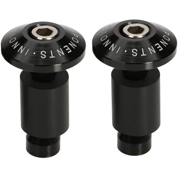 サムコス 衝突防止オートバイ7/8 ''ハンドルバーエンドウェイトハンドルバーグリップキャップ防振ス...