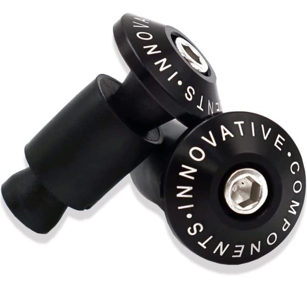 ハンドル バーエンド キャップ バイクパーツ 2個セット 18MM 自転車 グリップ キャップ ハン...