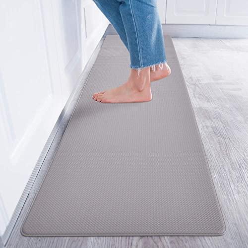 Baibu Home キッチンマット 60×240cm PVC 厚さ8mm 洗濯いらず 低反発クッシ...