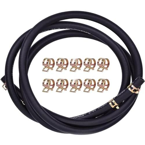 YS-TM 燃料ホース 内径8mm 外径14mm ガソリンホース 全長2M 耐油 耐圧 耐候 専用ホ...