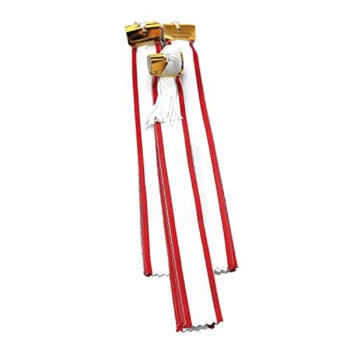 赤耳ペナントリボン3.8cm×30cmお得な30本セット滲みにくいペン付き トロフィー カップ 優勝...