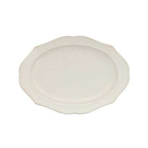 EAST tableイーストテーブル オーバルプレート 17cm ラフィネ アイボリー ic-035...