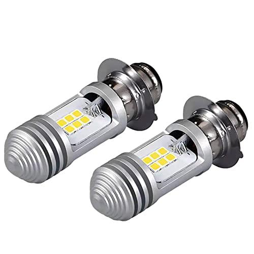 HADUDU超高輝度 P15D LEDヘッドライト PH7 バイク用 Hi/Lo 切替 AC/DC9...