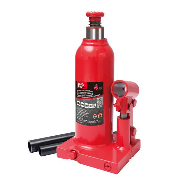 BIG RED 油圧ジャッキ 4t ダルマジャッキ 最低位180mm/最高位350mm ジャッキアッ...
