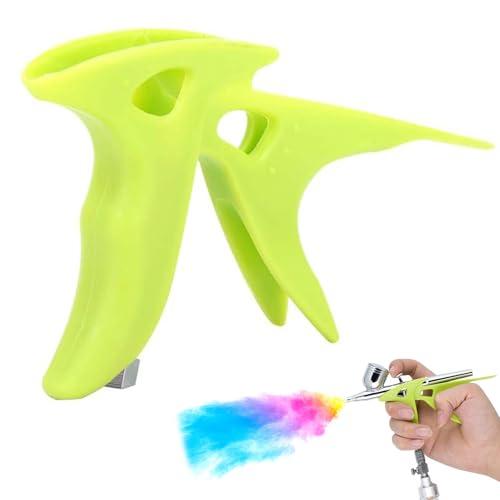 PAVIKE エアブラシ ハンドル エアブラシホルダー 手持ち式 エアブラシ スタンド エアブラシグ...