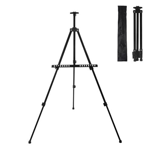 Annhua イーゼル メタルイーゼル 折りたたみ 55-155cm イーゼルスタンド 高さ調節可能...