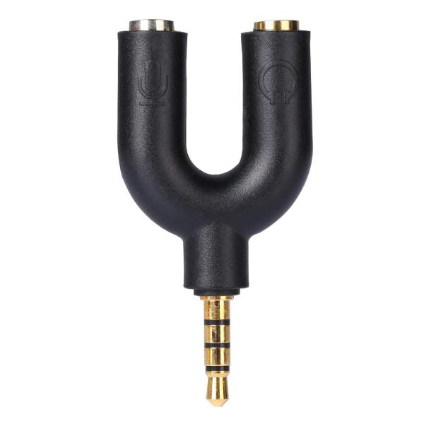 オーディオ分配アダプタ ステレオ BEADY ミニプラグジャック 変換アダプタ 3.5mmステレオミ...