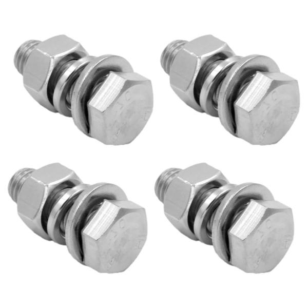 winova マフラーガスケット ステンレス製エキゾーストガスケット用 4本組入 M12x35mm