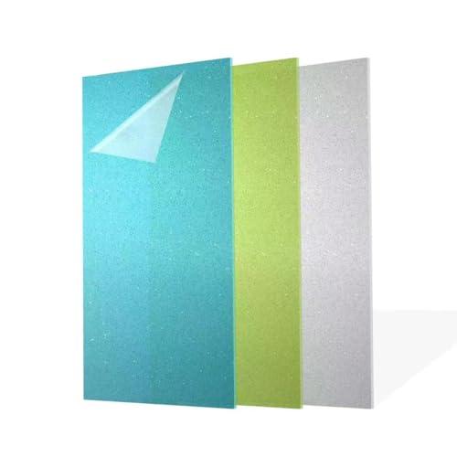 TOEPODOスティックキャンディーアクリルシートセット半透明フラッシュカラーアクリルシート1/8厚...