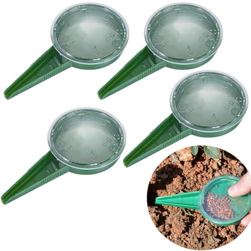 Aisetmoon 種まき器 播種機 4個入り種蒔き器 タネポン 庭園栽培用 花草シーダーガーデニン...