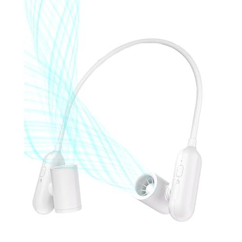 首掛け扇風機 ネックファン業界最強7m/s風速｜超軽量｜屋外対応型 高速ドローンモーター搭載 360...