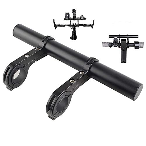 自転車ブラケット ハンドルスペース拡張 自転車 ハンドルバー 延長ブラケット 自転車アクセサリーホル...