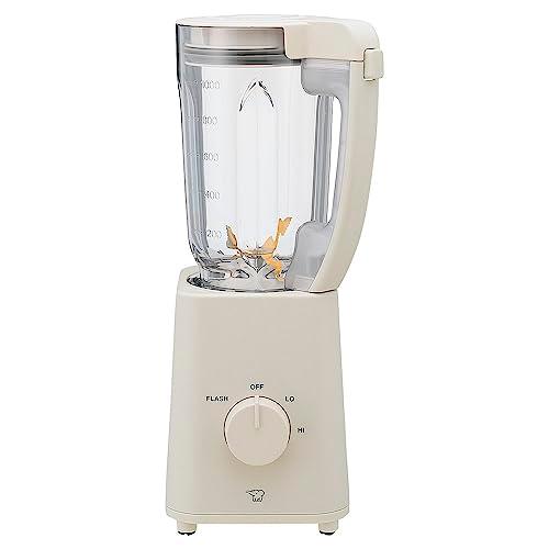 象印マホービン ミキサー 1.0L 氷も砕ける 軽くて丈夫 シンプル マット調 グレージュ BM-S...