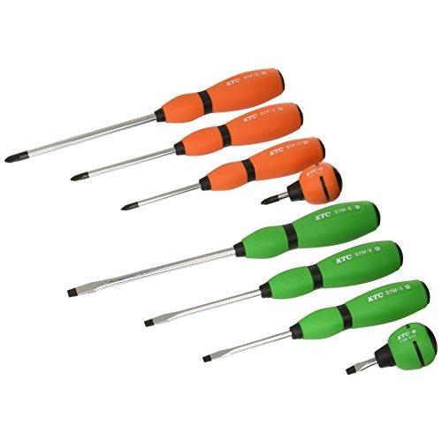 京都機械工具KTC ソフトドライバーセット 8本組 TD798