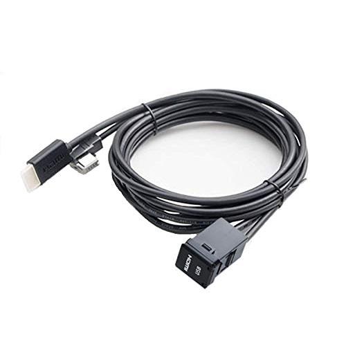 アルパインALPINE トヨタ車用ビルトインUSB/HDMI接続ユニット 1.75mケーブル KCU...