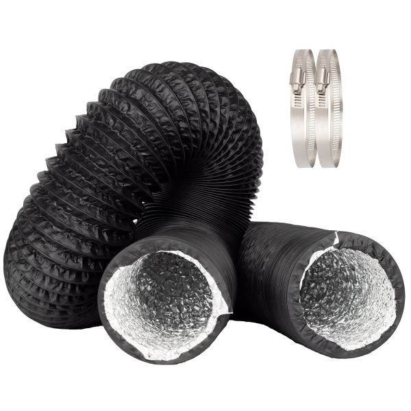 DUCTURBO ダクトホース φ100MM*5M（長さ）収納型フレキシブルダクト 適格請求書の発行...