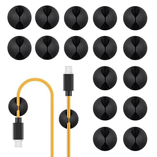 MAVEEK コードクリップ ケーブルドロップ ケーブルクリップ ケーブル収納 コード管 理 強力バ...