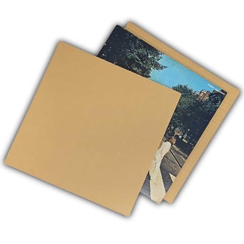 VillageBox ダンボール LPレコード 12インチレコード用パット 20枚セット 段ボール ...