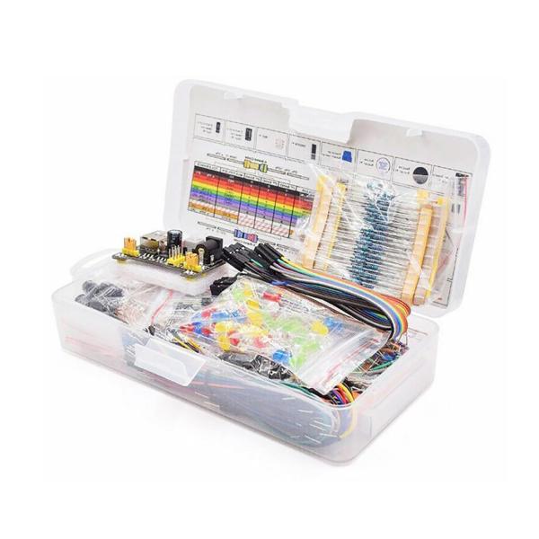 GOODCHI 電子エンターテインメントキット 新しいブレッドボードセット 電子部品スターター パワ...