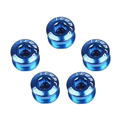 自転車 チェーンリング ボルト シングル M8x6mm スーパーライト アルミ 合金 ボルト マウン...