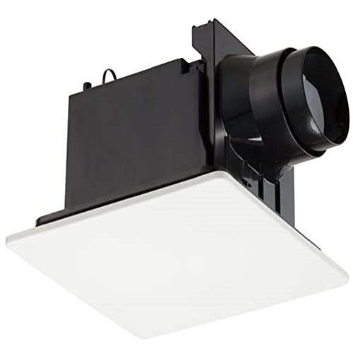 東芝キャリア ダクト用 換気扇 低騒音 フラットパネル ムーンホワイト 10cm DVF-T10CB