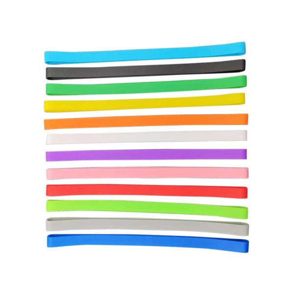 LIKENNY 輪ゴム シリコンバンド カラー輪ゴム ー バンド ファイル ゴムバンド 弁当 手帳 ...