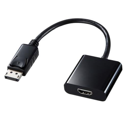サンワサプライSanwa Supply DisplayPort-HDMI 変換アダプタACTIVEタ...